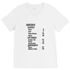 contents list V-Neck Tee