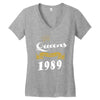 queens are born in 1989 Women's V-Neck T-Shirt