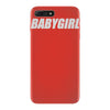 baby girl ringer iPhone 7 Plus Case