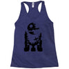r2 d2 on endor Racerback Tank