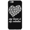 my boxer is my valentine iPhone 6/6s Case