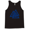 valknutr knoten der gefallenen odin nordisch symbol aspekte wotan Tank Top