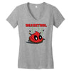 deadstool Women's V-Neck T-Shirt