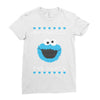no cookies for santa Ladies Fitted T-Shirt