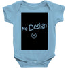 no design fashion Baby Onesie
