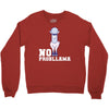 no probllama Crewneck Sweatshirt