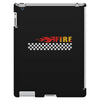 Fire White iPad 3 and 4 Case