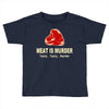 meat is murder tasty tasty murder Toddler T-shirt