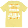 Super Cool Mother In Law Of A Freaking Awesome Son In Law T-Shirt