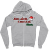 dear santa, i want it all Zipper Hoodie