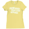 don't look back into the sun Ladies Fitted T-Shirt
