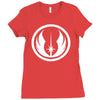 star wars jedi order sticker vinyl decal die cut   car window wall dec Ladies Fitted T-Shirt