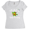 world's best mommy Women's Triblend Scoop T-shirt