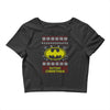 batman christmas Crop Top