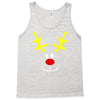 reindeer face novelty christmas Tank Top