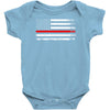 Vintage USA Flag Baby Onesie