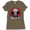 red sun uzumak Ladies Fitted T-Shirt