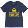 crazy about esperanto V-Neck Tee