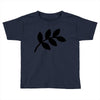 daun hitam Toddler T-shirt
