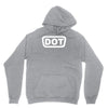 2x dot sticker vinyl decal d.o Unisex Hoodie