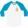 Heart Pocket 3/4 Sleeve Shirt