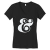 ampersand Women's V-Neck T-Shirt