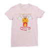 black meowgic Ladies Fitted T-Shirt