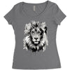 lion Women's Triblend Scoop T-shirt