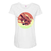 evangelion Maternity Scoop Neck T-shirt