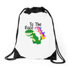 To The Disco Drawstring Bags