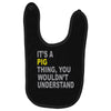 it's a pig thing Baby Bibs