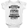 Super Cool Stepdad Of A Freaking Awesome Granddaughter Baby Onesie