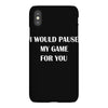 i would pause iPhoneX