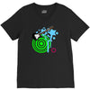 guitar retro music V-Neck Tee