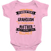 Super Cool Grandson Of A Freaking Awesome Mother Baby Onesie