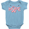 breast cancer hope Baby Bodysuit