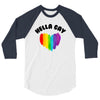 Hella Gay 3/4 Sleeve Shirt