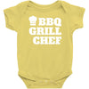 bbq grill chef Baby Bodysuit