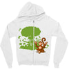 apathetic in the face of certain annihilation Zipper Hoodie