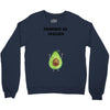 Powered By Avocado Crewneck Sweatshirt