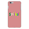 softball neon rhinestud iPhone 6/6s Plus Case