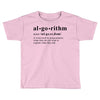 Algorithm Dictionary Toddler T-shirt