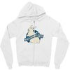 jurassic bunnies Zipper Hoodie