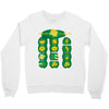 cheesy talk Crewneck Sweatshirt