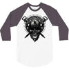 skull 3/4 Sleeve Shirt