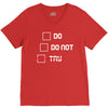 Do or Do Not V-Neck Tee