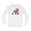 i love my rabbit Long Sleeve Shirts