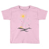 on the top (mountain) Toddler T-shirt