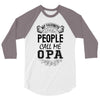 My Favorite People Call Me Opa 3/4 Sleeve Shirt
