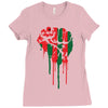 black power Ladies Fitted T-Shirt